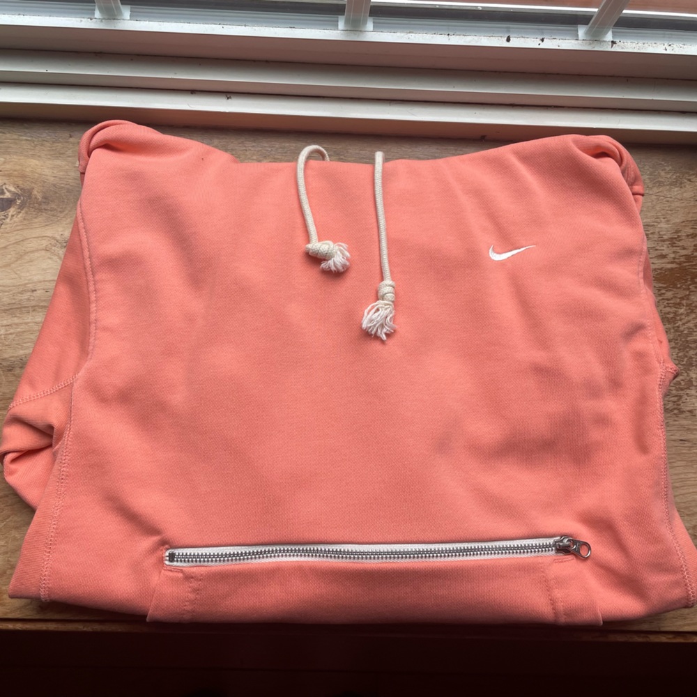 Coral Nike hoodie